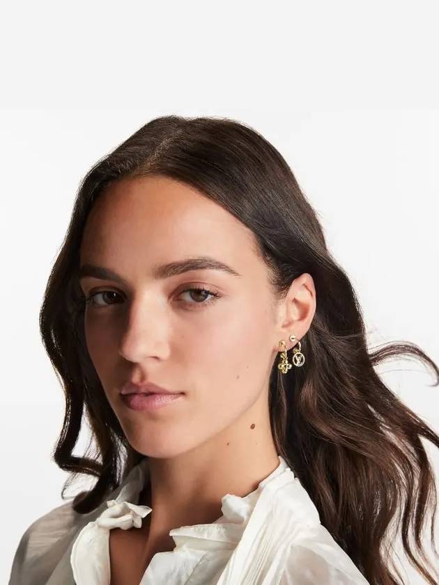 Blooming Earrings Gold - LOUIS VUITTON - BALAAN 6