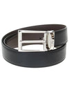 Reversible Leather Belt Black Brown - MONTBLANC - BALAAN 2