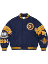 Veritas Varsity Jacket Navy - SUPREME - BALAAN 1