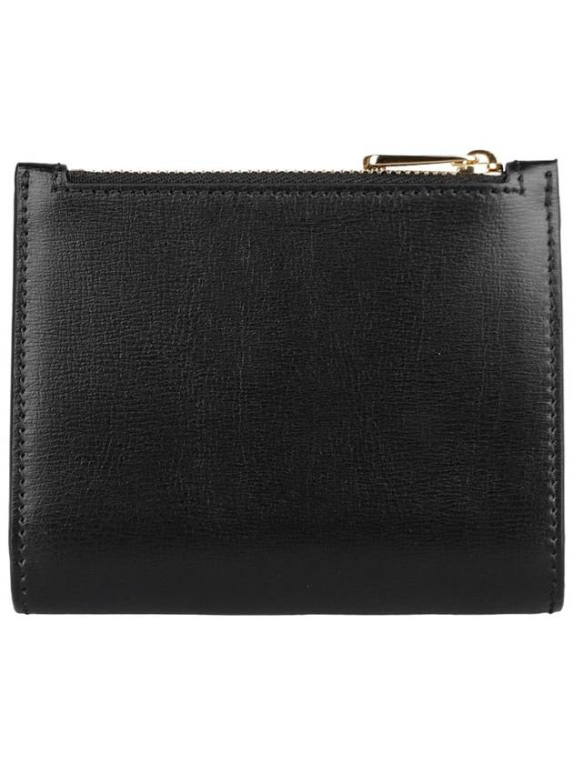 Vara Bow Half Wallet Black - SALVATORE FERRAGAMO - BALAAN 4