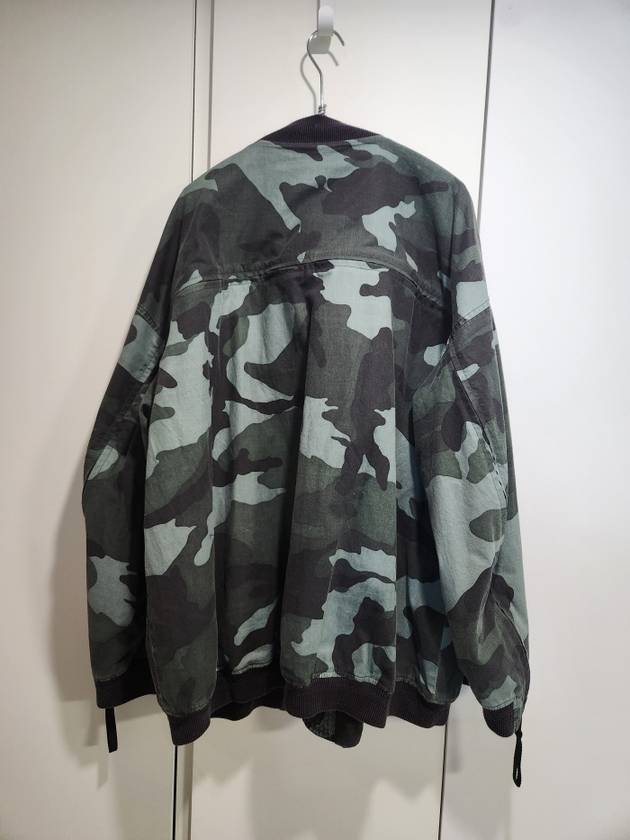 camouflage print oversize bomber - DSQUARED2 - BALAAN 2