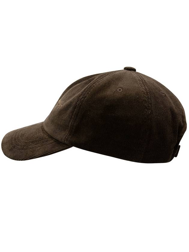 CORDUROY MM BALL CAP in brown - MYDEEPBLUEMEMORIES - BALAAN 4