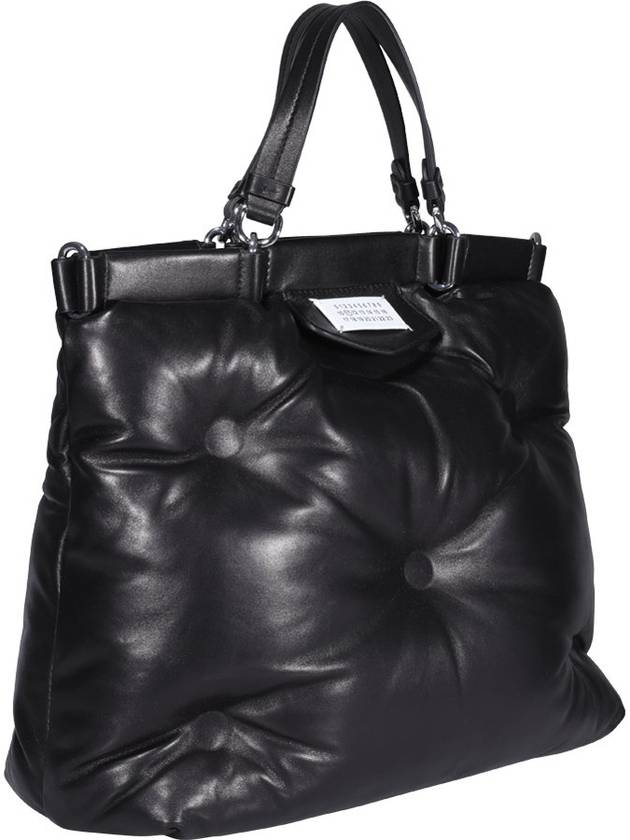 Glam Slam Number Patch Tote Bag Black - MAISON MARGIELA - BALAAN 4