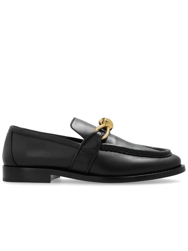 Astaire Leather Loafers Black - BOTTEGA VENETA - BALAAN 2