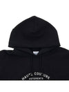 Logo hood UA53HD360B BLACK - VETEMENTS - BALAAN 4