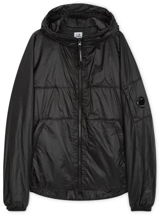 Nada Shell Hooded Jacket Black - CP COMPANY - BALAAN 2