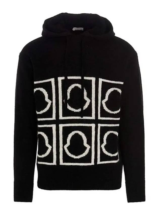 Black Men s Hoodie 9C00013 M1240 999 - MONCLER - BALAAN 1