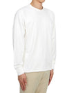 Metropolis Series Brushed Sweatshirt White - CP COMPANY - BALAAN 4