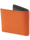 Saffiano Logo Leather Half Wallet Orange - VIVIENNE WESTWOOD - BALAAN 4