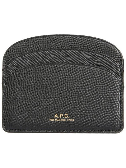 Demi Lune Card Wallet Black - A.P.C. - BALAAN 2