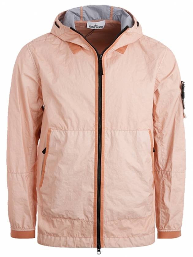 Men's Wappen Membrana Windbreaker Pink - STONE ISLAND - BALAAN 2