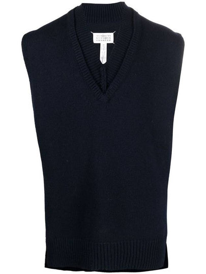 Maison Margiela V-Neck Vest - MAISON MARGIELA - BALAAN 2