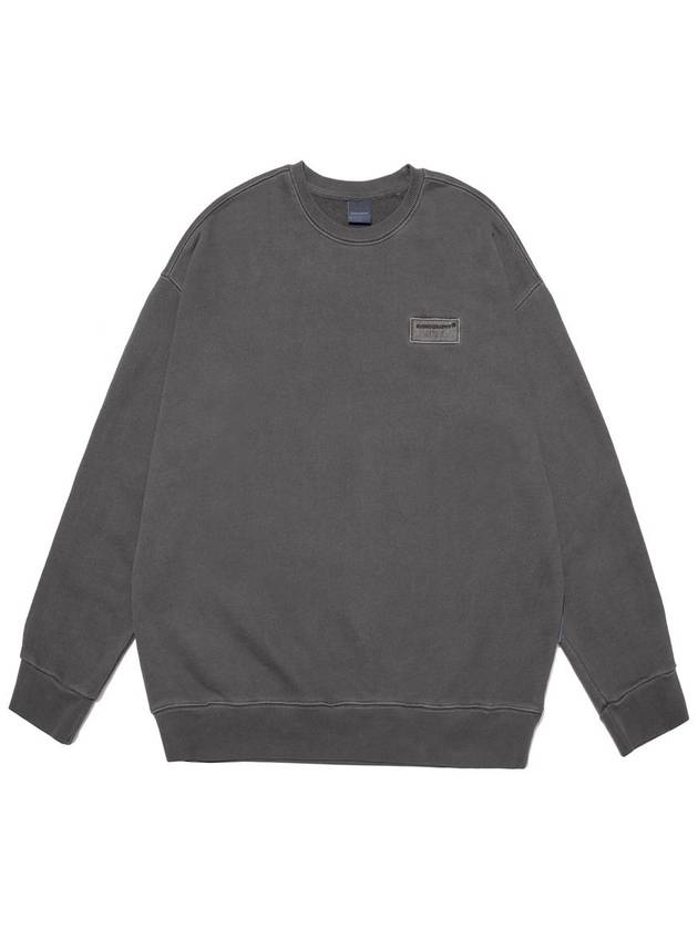 PIGMENT HEAVY COTTON LABEL ART Pigment Sweatshirt BK - ICONOGRAPHY - BALAAN 7