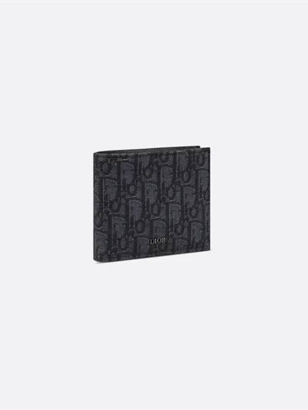 Wallet Black  Oblique Jacquard - DIOR - BALAAN 3