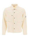 Cotton Linen Over Long Sleeve Shirt Beige - CP COMPANY - BALAAN 2