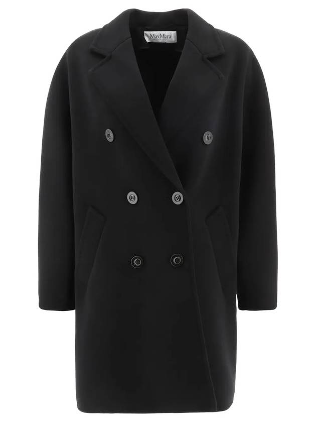 Women's Pedone Double Coat Black - MAX MARA - BALAAN 1