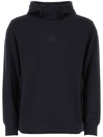 Lens Wappen Hoodie Navy - CP COMPANY - BALAAN 1