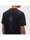 Men's Sailor Logo Short Sleeve T-Shirt Black - CP COMPANY - BALAAN 6