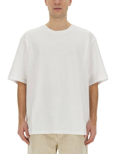 Guizy Back Logo Cotton Short Sleeve T-Shirt White - ISABEL MARANT - BALAAN 2