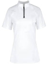 Amara Short Sleeve T-Shirt White - J.LINDEBERG - BALAAN 3