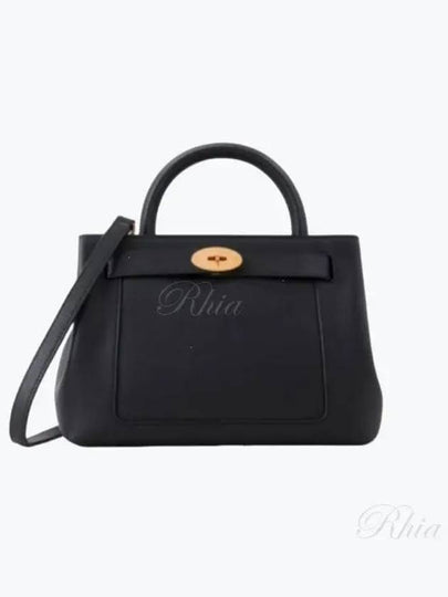 Silky Calf Small Tote Bag Black - MULBERRY - BALAAN 2