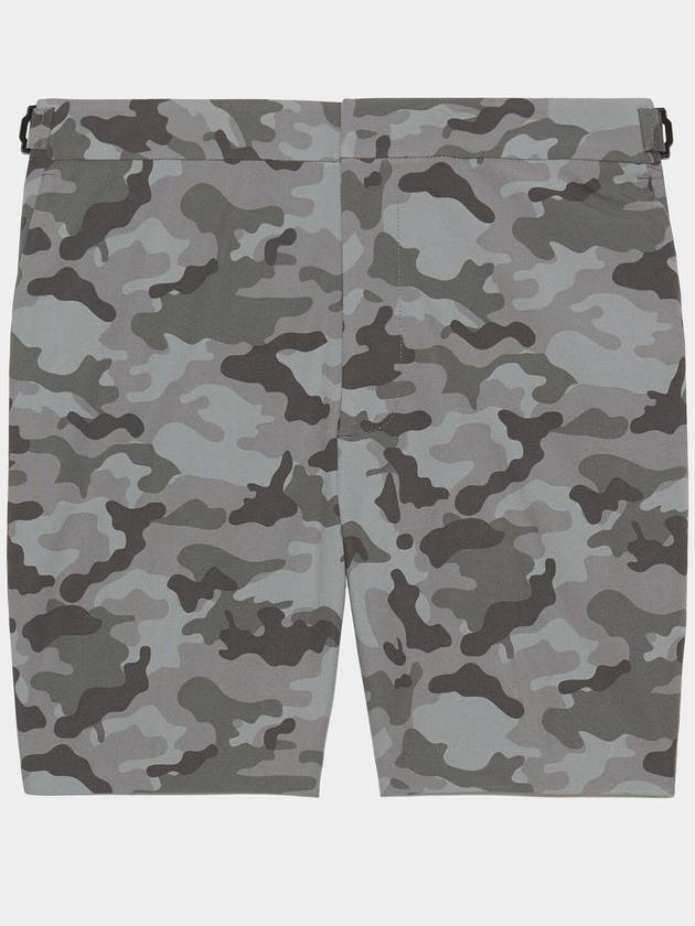 Men's Camo Tech Tab 4-Way Stretch Shorts Charcoal - G/FORE - BALAAN 6