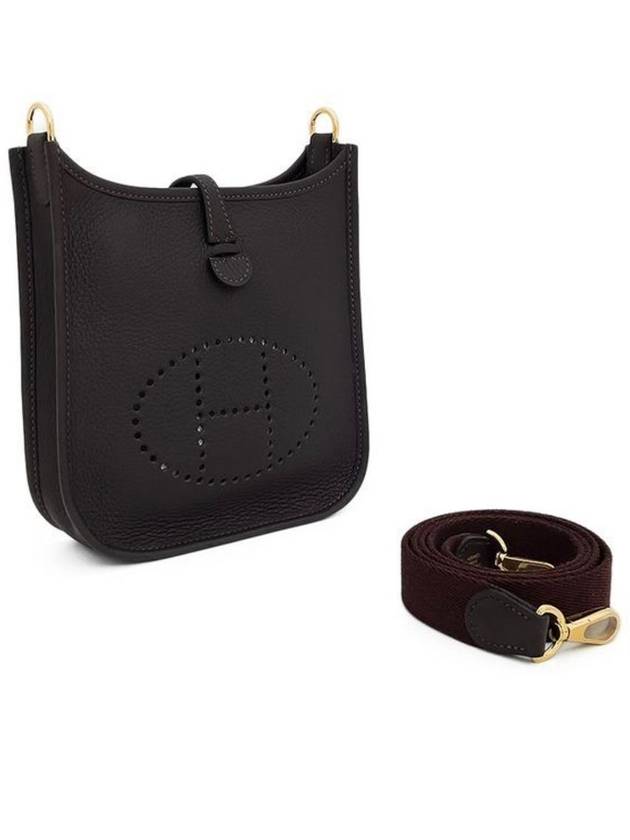 Evelyn Mini TPM Clemence MACASSAR HAVANE Gold Plated STK - HERMES - BALAAN 2