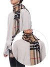 Montage Print Cashmere Scarf Beige - BURBERRY - BALAAN 2