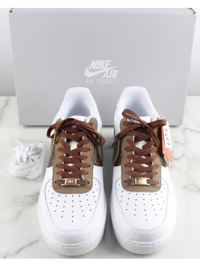 Air Force One Louis Vuitton Leather Custom - NIKE - BALAAN 2