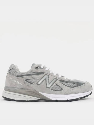 990v4 Made in USA Gray Silver Men s Sneakers 990GR4 - NEW BALANCE - BALAAN 1