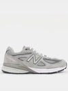 990v4 Made in USA Gray Silver Men s Sneakers 990GR4 - NEW BALANCE - BALAAN 2