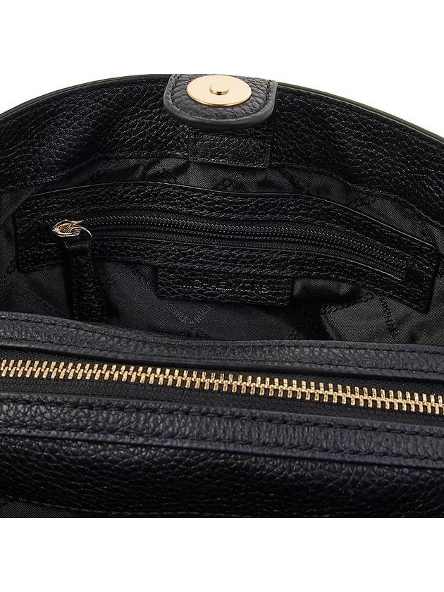 Grained Leather Cross Bag Black - MICHAEL KORS - BALAAN 10