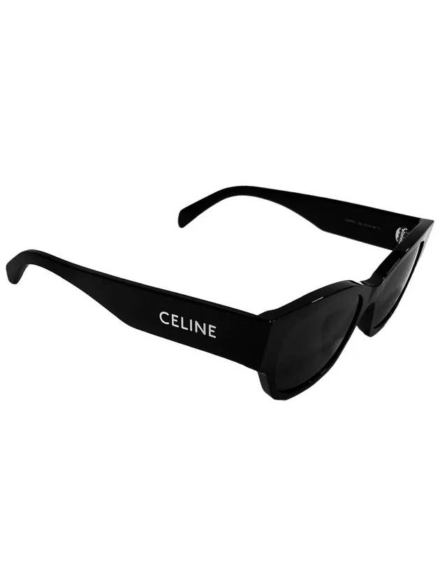 Eyewear Monochrome Acetate Sunglasses Black - CELINE - BALAAN 6