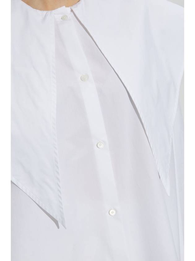 Fabiana Filippi Shirt With Decorative Collar, Women's, White - FABIANA FILIPPI - BALAAN 5