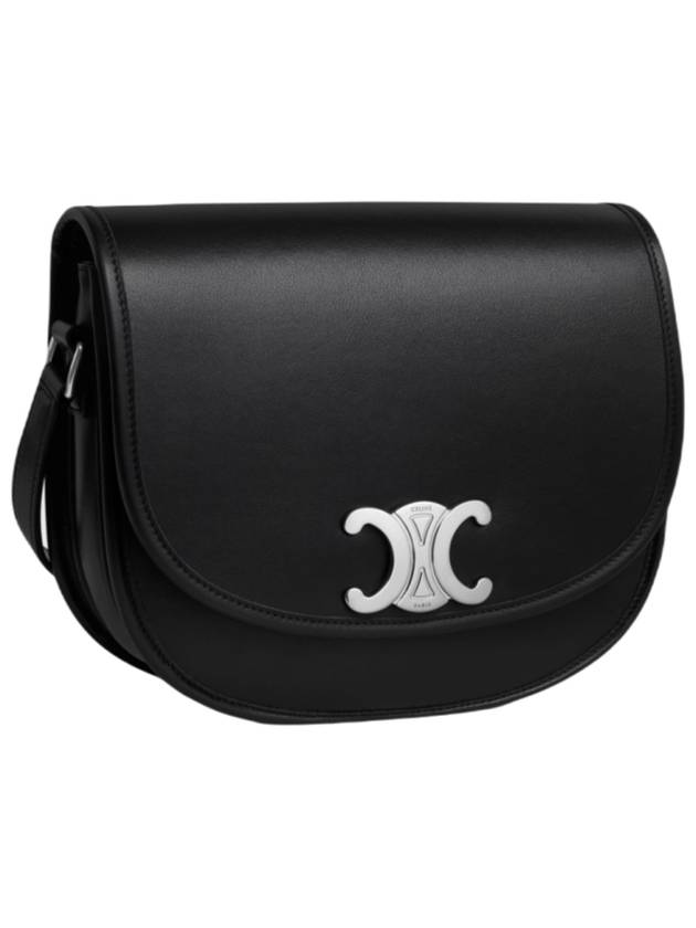 Medium Besace Triomphe Crossbody Bag Black - CELINE - BALAAN 3