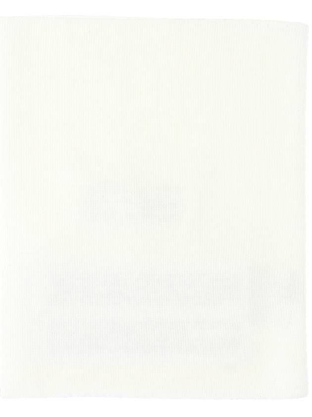 Merino wool neckband muffler white - MAISON MARGIELA - BALAAN 1