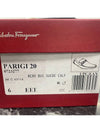 Man's Parigi Gancini Driving Shoes Black - SALVATORE FERRAGAMO - BALAAN 6