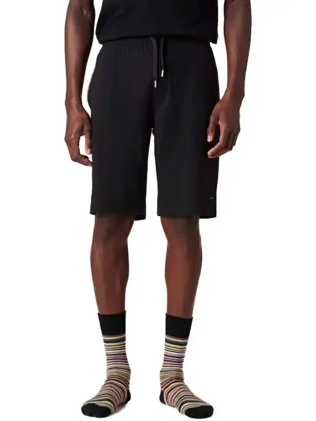 Jersey Cotton Lounge Shorts Black - PAUL SMITH - BALAAN 9