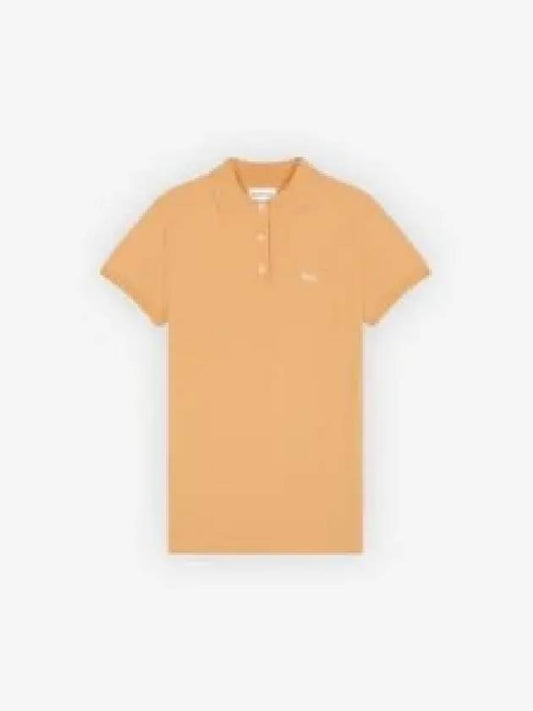 Baby Fox Patch Regular Polo Shirt Orange - MAISON KITSUNE - BALAAN 2