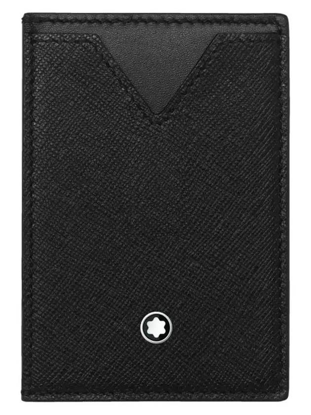 Logo Sartorial Card Wallet Black - MONTBLANC - BALAAN 4