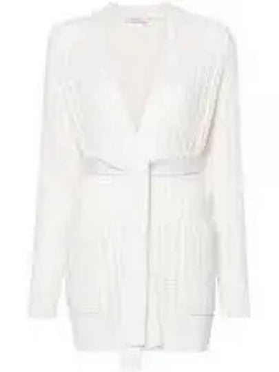 Balzac Wool Cardigan White - MAX MARA - BALAAN 2