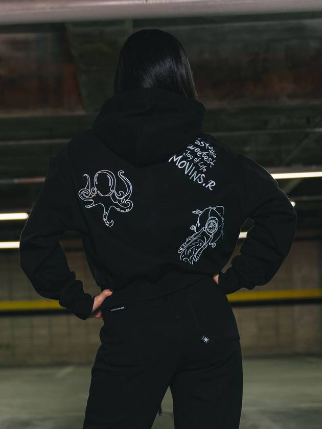 Penna Primavera Sweat Hoodie Black - MOVINS.R - BALAAN 3