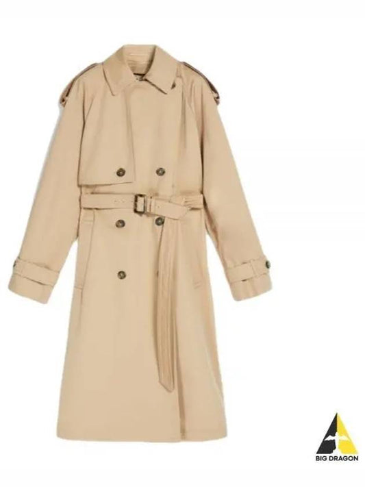 Zabora Water Repellent Trench Coat Beige - MAX MARA - BALAAN 2