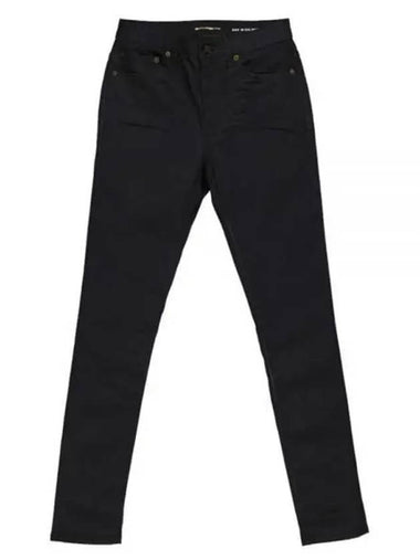 Women s Mid Rise Skinny Pants Black 527379 YO500 - SAINT LAURENT - BALAAN 1