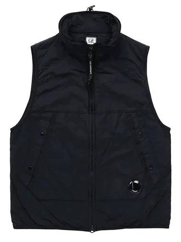 GDP Total Eclipse Lens Detail Vest Navy - CP COMPANY - BALAAN 2