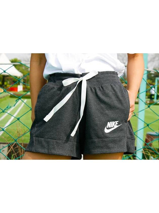 01884362032Women’sGym Classic Short PantsGray - NIKE - BALAAN 1