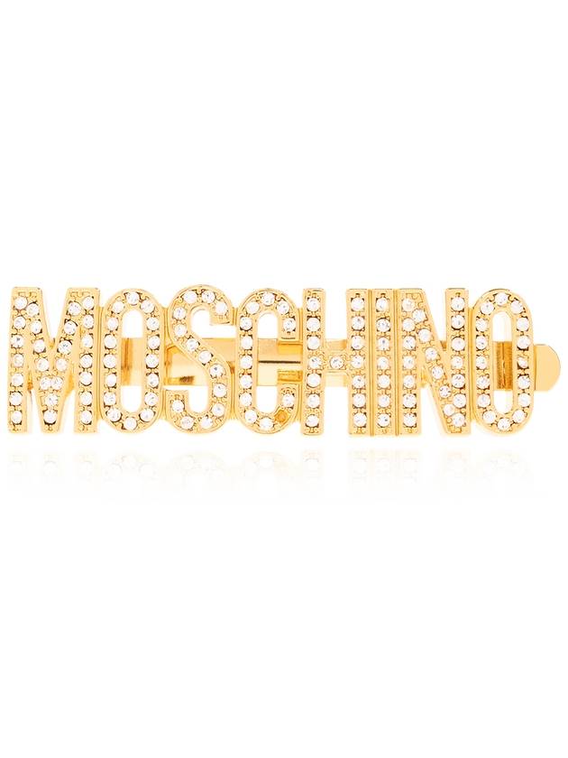 logo decorated hairpin A91528434 - MOSCHINO - BALAAN 2