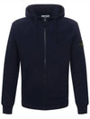 Waffen Patch Hooded Zip Up Navy - STONE ISLAND - BALAAN 2