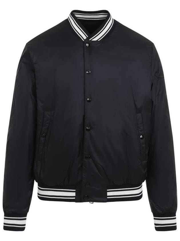 Bouchet Reversible Down Bomber Jacket Black - MONCLER - BALAAN 2