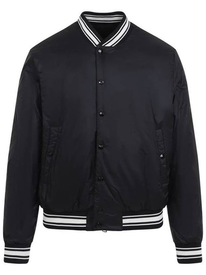 Bouchet Reversible Down Bomber Jacket Black - MONCLER - BALAAN 2